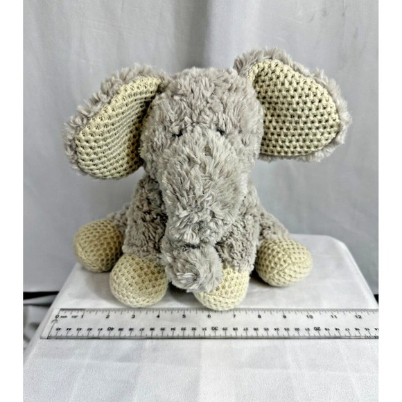 MAISON CHIC Emerson the Elephant 9" Plush - Gray Stuffed Animal - 2016 -… - Picture 7 of 9